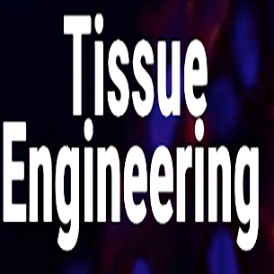 Black background "Tissue Engineering" in white