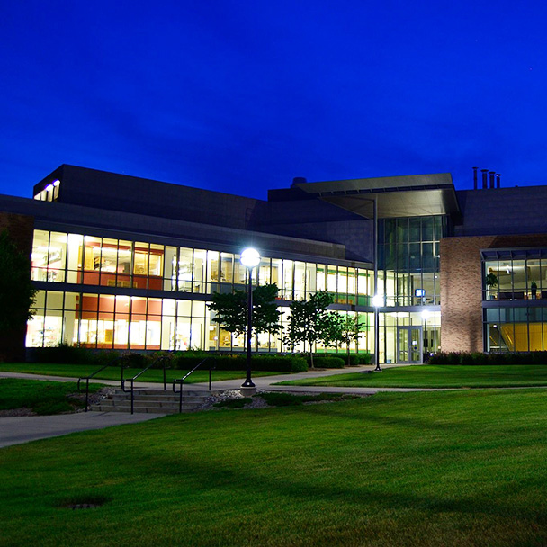 Photo of Biomedical Engineering Building on North Campus